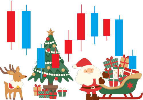 12月25日クリスマス前後の為替相場の挙動　始終差　値幅